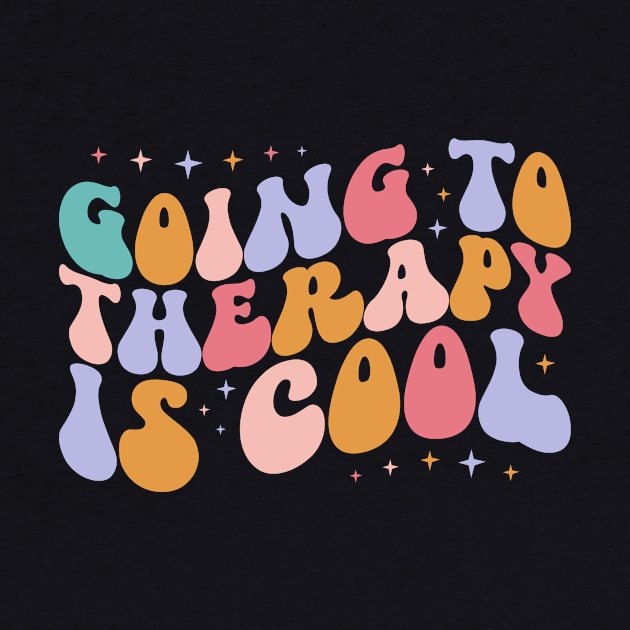 Retro Mental Health, Going to Therapy is Cool by mcoshop